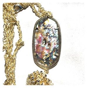 Kendra Scott Abalone Rayne, Gold Plated